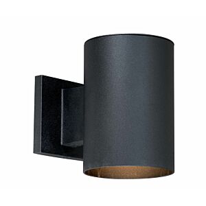Chiasso 1-Light Outdoor Wall Mount in Textured Black