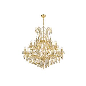 Maria Theresa 41-Light 4Chandelier in Gold