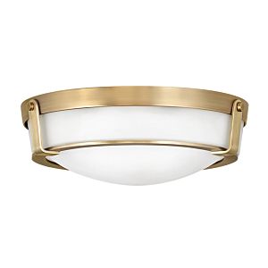 Hathaway LED Ceiling Light in Heritage Brass