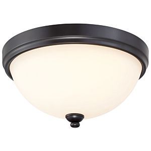 Minka Lavery Shadowglen 3 Light Ceiling Light in Lathan Bronze with Gold Highlights