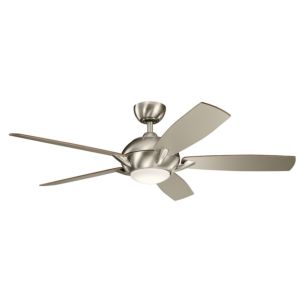 Kichler Geno 54 Inch LED Ceiling Fan in Brushed Stainless Steel