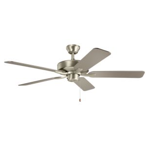 Kichler Basics Pro 52 Inch Indoor Ceiling Fan in Brushed Nickel