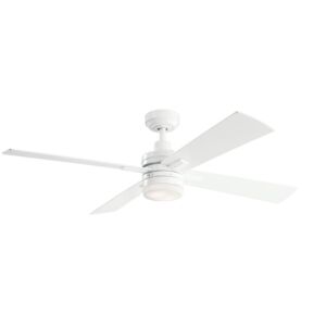 Lija 1-Light 52" Ceiling Fan in White