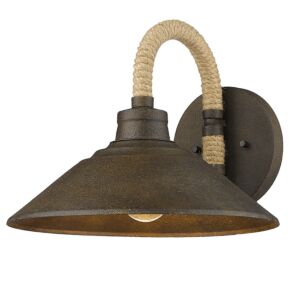 Journey Dr 1-Light Wall Sconce in Dark Rust