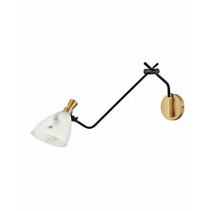 Hinkley Sinclair 1-Light Wall Sconce In Heritage Brass