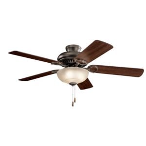 Kichler Sutter Place Select 3 Light 52 Inch Indoor Ceiling Fan in Olde Bronze