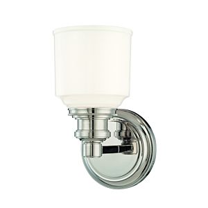 Hudson Valley Windham 5 Inch Bathroom Vanity Light in Polished Nickel