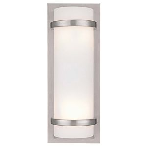 Minka Lavery 2 Light Wall Sconce in Brushed Nickel