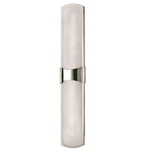 Hudson Valley Valencia 26 Inch Wall Sconce in Polished Nickel