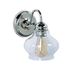 Craftmade Yorktown 9 Inch Wall Sconce in Polished Nickel