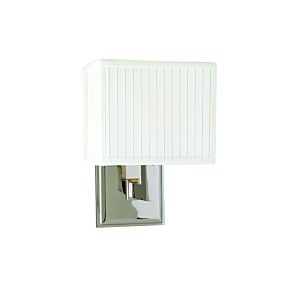 Hudson Valley Waverly 10 Inch Wall Sconce in Polished Nickel