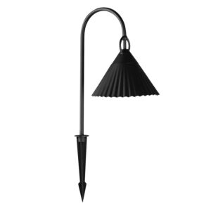 Odette 1-Light LED Garden Light in Black