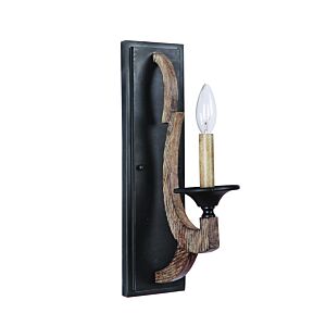 Craftmade Winton 17 Inch Wall Sconce in Weathered Pine