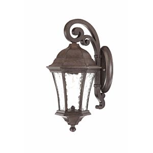 Waverly 1-Light Wall Sconce in Black Coral
