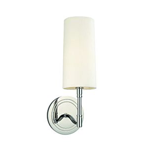 Hudson Valley Dillon 14 Inch Wall Sconce in Polished Nickel
