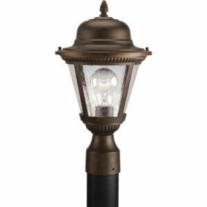 Westport 1-Light Post Lantern in Antique Bronze