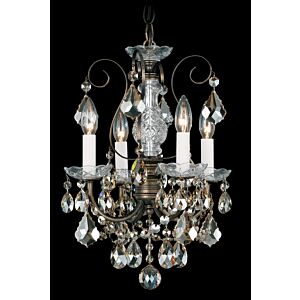 New Orleans 4-Light Chandelier in Etruscan Gold