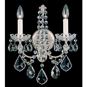 New Orleans 2-Light Wall Sconce in Silver