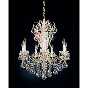 New Orleans 7-Light Chandelier in Etruscan Gold