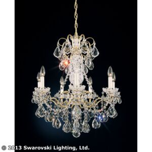 New Orleans 7-Light Chandelier in French Gold