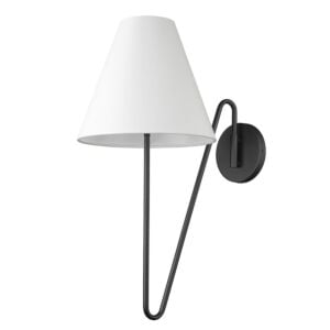 Kennedy 1-Light Wall Sconce in Natural Black