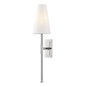  Bowery Wall Sconce in Polished Nickel