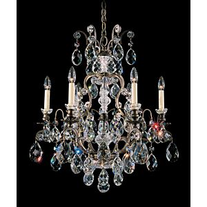 Renaissance 6-Light Chandelier in French Gold