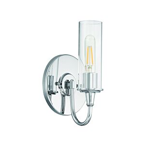 Craftmade Modina 11 Inch Wall Sconce in Chrome