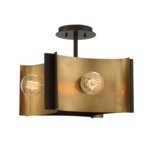 Eurofase Metallo 4-Light Ceiling Light in Bronze