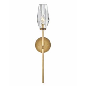 Hinkley Ana 1-Light Wall Sconce In Heritage Brass