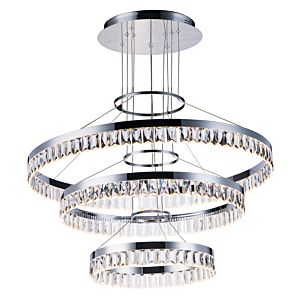  Icycle Pendant Light in Polished Chrome
