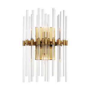 Divine 2-Light Wall Sconce in Heritage