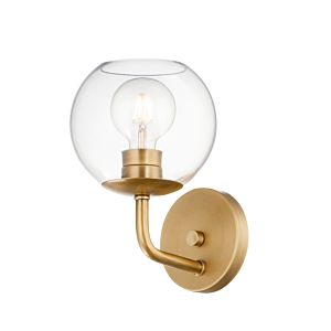 Maxim Branch Wall Sconce in Natural Aged Brass