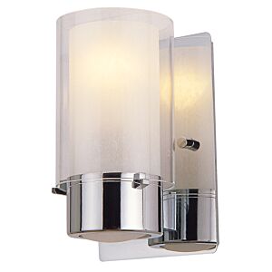 Essex 1-Light Wall Sconce in Chrome