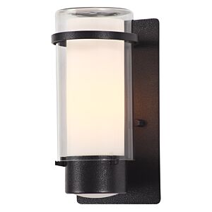 DVI Essex Outdoor 1-Light Outdoor Wall Sconce in Hammered Black