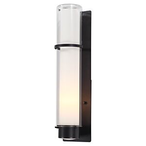 Essex Outdoor 1-Light Outdoor Wall Sconce in Hammered Black