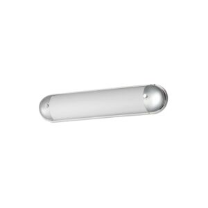 Capsule 1-Light LED Bathroom Vanity Light in Polished Chrome