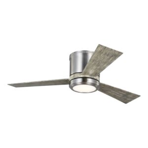 Clarity 1-Light 42" Ceiling Fan in Brushed Steel