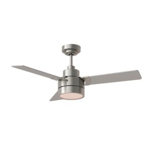 Jovie 1-Light 44" Ceiling Fan in Brushed Steel