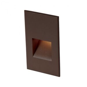 4021 1-Light LED Step and Wall Light in Bronze with Aluminum