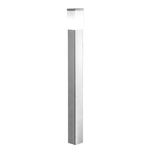 Calgary 1-Light Outdoor Post Mount in Stainless Steel