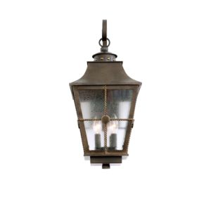  Belle Grove Outdoor Wall Light in Aged Bronze