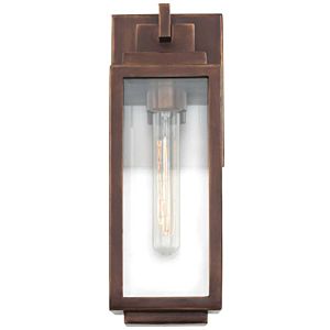 Kalco Chester Outdoor Wall Light in Copper Patina