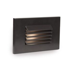 4051 1-Light LED Step and Wall Light in Bronze with Aluminum