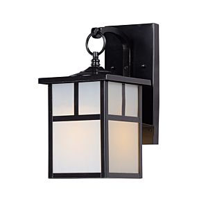 Maxim Coldwater Outdoor Wall Lantern in Black