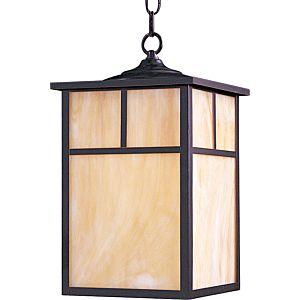 Maxim Lighting Coldwater 15 Inch Outdoor Hanging Light in Black