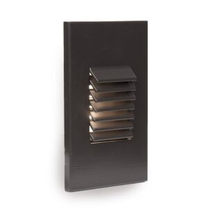 4061 1-Light LED Step and Wall Light in Bronze with Aluminum