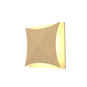 Facet LED Wall Lamp in Maple