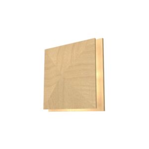 Facet LED Wall Lamp in Maple