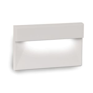  LED Low Voltage Horizontal LED Step Light in White
